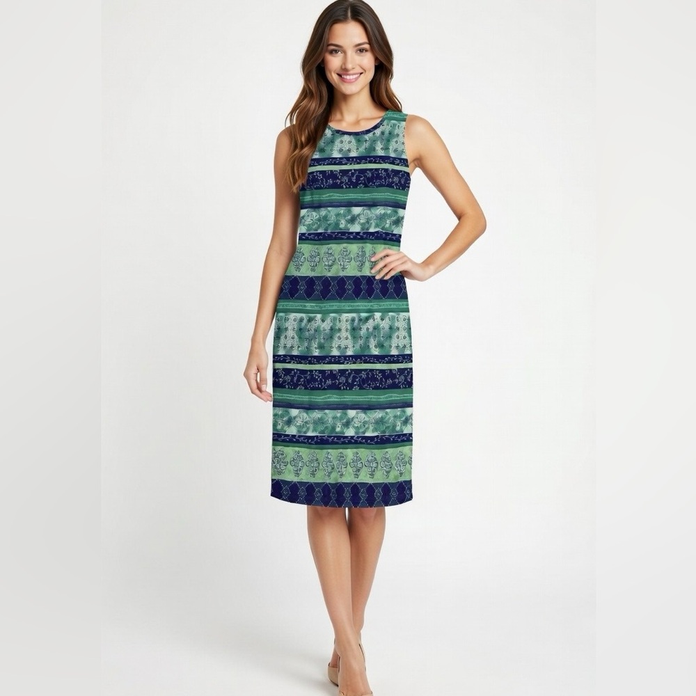 Women’s Geometric Boho Sleeveless Dress